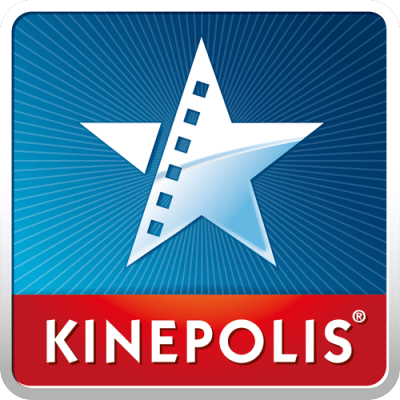 Het logo van Kinepolis.
